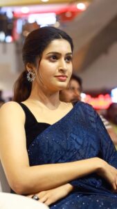 Tanya Ravichandran Instagram - 💙🖤

 #Agilan #agilantrailerlaunch #march10 #TR11 

@cyril_eanastein