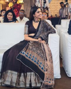 Tanya Ravichandran Instagram - Look for the magic in every moment 🪄🧚

Outfit : @thecfactory 
Pc : @kanth___m
@teamaimpro