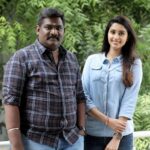 Tanya Ravichandran Instagram - Happy to be associated with director SR Prabhakaran for my next film. 😬😬