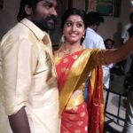 Tanya Ravichandran Instagram - 3 years of karuppan 🖤🖤🖤 @actorvijaysethupathi