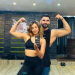 Tejaswi Madivada Instagram - Bb jodi to Fitness jodi 💥 #fitness #akhilsarthak #tejaswi #instafit #shootlife #shoot #actorlife