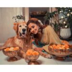 Tina Datta Instagram - This Diwali with my beloved Bruno!! The times of love and making sweet memories, while not bursting crackers for sure… Sending lots of love and good wishes to you all!! HAPPYYYY DIWALI 🪔❤️ 📸: @areesz . . . #diwali #happydiwali #diwalivibes #tinadatta