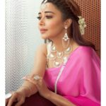 Tina Datta Instagram - The bloom of flowers fill our homes, adorn our hair and leave behind a beautiful fragrance forever! Always and forever a flower girl, an addict to the life they bring 🌸 . . . #TinaKaStyle #desigirl #fashion #style #diwali #diwalivibes #festiveseason #lookbook #tinadatta