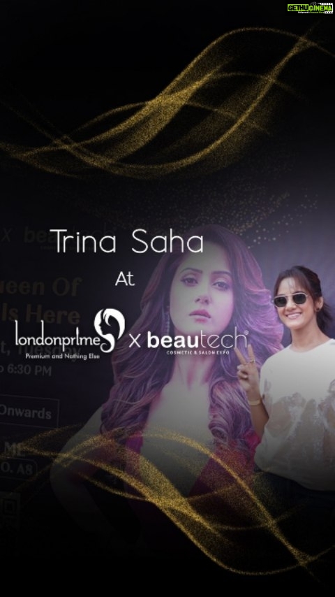 Trina Saha Instagram - The Queen of Glam, @trinasaha21 graced the @beautechexpo X @londonprimeindia, the biggest beauty expo in Kolkata.❤️🥰 Her arrival stirred an instant excitement and she brought power packed energy to the stage. There much to learn from the czarina of Bengali silver screen as she highly recommended and appreciated makeup tools from London Prime.💁‍ Trina did not just stop there but gave amazing makeup tips, spoke about beauty trends, makeup hacks, styling.💋 Create makeup artistry with makeup tools from London Prime.✨ Discover amazing tools from www.londonprimecosmetics.com . . . #makeup #makeuptips #beauty #makeuphacks #makeupartist #makeuptools #luxurymakeup #makeupproducts #makeupcollection #makeupartist #londonprimecosmetics #londonprimeindia #LondonPrime