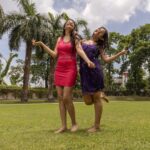 Trina Saha Instagram - Monsoon vibes with Lahoma and Trina for Calcutta Times #monsoon #trinasaha #lahomabhattacharya