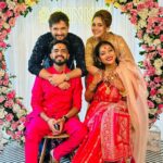 Trina Saha Instagram - #sunkit’s Roka ceremony deets 😍 . . #trinsi #sunkit #instamood #instamoment #celebration #instalike #instalove