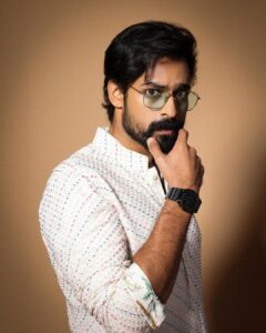 Vaishnav Tej Instagram - And The Festive Season Begins🎇  Styled by - @ashwin_ash1 & @hassankhan_3
Styling team - @ahmedxmirza
Outfit - @arjandugal @perniaspopupshop 
Shot by - @pranav.foto