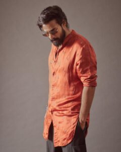 Vaishnav Tej Instagram - There’s something dressy about being casual 👓  Styled by - @ashwin_ash1 & @hassankhan_3 
Style team - @avinash_kajjam @ahmedxmirza 
Outfit - @kunalrawalofficial 
Shot by - @arifminhaz