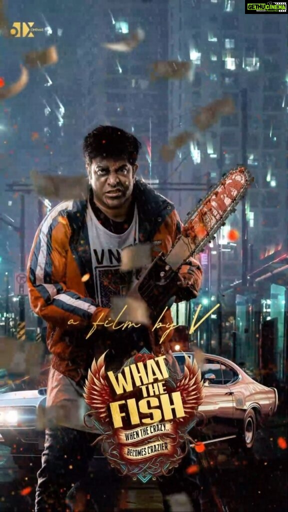 Vennela Kishore Instagram - Blessed to have @vennelakish to dazzle in a very central and prominent role in #whatthefish. The character is going to be MAD. Can’t wait to see you in the world of WTF. All guns blazing 💪🔥