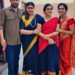 Vichithra Instagram - Cool stunts .. ha ha ha . Director sonnaru udaichiten.... #geethagovindamserial #mukkotama #mybest #etvserial