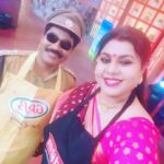 Vichithra Instagram - #today pairing with #gpmuthu . Sincere and hardworking comali of this season. Cute and innocent personality. Don't miss our alapparaigal cooking today. 😅🤣😂 #cwc #cwc4 #disneyplushotstar #starvijay #vijaytelevision