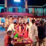 Vichithra Instagram - Happydiwali #dears on behalf of #geethagovindamserial #family