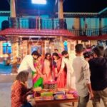 Vichithra Instagram - Celebrations #diwali #etvserial #geethagovindamserial #diwalireels #etvtelugu #instareelsindia #diwalilights #reelsinstagram