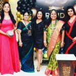 Vichithra Instagram - She is 50 but still growing younger and prettier... @brindamurali72 🥰😍🤩❤❤❤ Meeting friends after a long time #birthdaybash #funtime #metime #party #actress #picofinstagram #black #friendsforever #page3magazine #tamilactresses #dress #lace #time