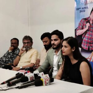 Vimmy Bhatt Instagram - Thankyou media ❤️ 

#pressconference #press #movie #aashamovie #upcomingfilm #films #cinemas #22nd #april #theaters #media #vimmybhatt