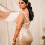 Vindhuja Vikraman Instagram – Goldy 💫

Pic @the_rogue_one__ 
Mua @brides_of_vishu 
Costume @ahamboutique Trivandrum, India