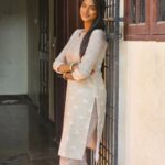 Vinusha Devi Instagram - Wearing : @ekantastudio #beingkannamma #vinushadevi #barathikannamma2 #kannammma