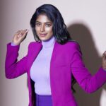 Vinusha Devi Instagram - 🔮 Ft @vinusha_devi Styled by @indu_ig Shot by @bhagathmakka Makeup @makeupbyvinushadevi Hairstylist @noormakeup_mehndi #vinushadevi #newlook #photoshoot