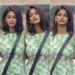 Vinusha Devi Instagram - #day1 

Costume - @akira_the_couture__ 

Hey guys ! Did you started to watch #biggboss7tamil ?

We’d love to hear your thoughts! 

Share your opinions in the comments below. 💬📺

#teamvinushadevi #biggboss7tamil 
#biggboss #vinushadevi #vijaytelevision #bharthikannama 
#kannamma