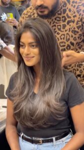Vinusha Devi Instagram - MADE BY MAGICIAN ♏️
.
.
.
@mukeshdcruz @vurvesalon
