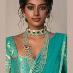Vinusha Devi Instagram - A dream is a wish your heart makes ✨ #makeawish Outfit : @studio149 Jewellery : @mspinkpantherjewel Photography : @ram___prakash_ @_oliverfelix_ @___diwakar @naveen_tom_18 Mua : @makeupbyvinushadevi Hairstylist : @teamdiamondartistry #vinushadevi #photoshoot #love