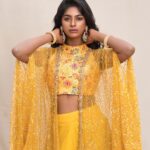 Vinusha Devi Instagram - Y E L L O W ✨ Outfit : @studio149 Jewellery : @mspinkpantherjewel Photography : @ram___prakash_ @_oliverfelix_ @___diwakar @naveen_tom_18 Mua : @makeupbyvinushadevi Hairstylist : @teamdiamondartistry #vinushadevi #photoshoot #love