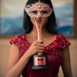 Vinusha Devi Instagram - 'Best Find- Vijay Television Awards-2022' Nothing short of a dream! 🥺 When I was called on the dias to receive the award from none other @praveen.bennett Sir, all I had in my heart was gratitude and only gratitude. Gratitude towards the audience who accepted me whole heartedly as Kannamma, Gratitude towards @globalvillagers our producer ‘venkatesh’ sir and @vijaytelevision whole team who trusted me with the character and let me live Kannamma in my way & last but not the least, heartful gratitude towards @praveen.bennett Sir who found me, mentored me, moulded me and made me believe I could be Kannamma in a very graceful way. I've put my heart and soul to fit myself as Kannamma and extremely happy that the Channel has rewarded me with a prestigious award within a really short span. I'm taking this as a recognition as well as a motivation to step further and work hard to give the best of the best to the audience who have accepted me on screen! Thankyou could be a small word, but it's filled all over heart! ♥️♥️♥️ I wanted to speak all this on the stage, but it was an extremely emotional moment that my eyes were welled up completely out of happiness and gratitude. THANK YOU SO MUCH ! 🧿❤️ With love, Vinusha Devi G Outfit : @studio149 Shot by : @haran_official_ #kannamma #barathikannamma #vijaytelevision #7thvijayteleawards #bestfindoftheyear