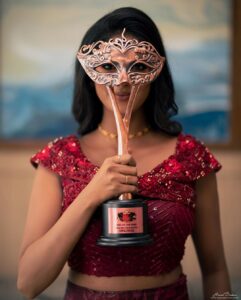 Vinusha Devi Instagram - 'Best Find- Vijay Television Awards-2022' 

Nothing short of a dream! 🥺

When I was called on the dias to receive the award from none other @praveen.bennett Sir, all I had in my heart was gratitude and only gratitude. 

Gratitude towards the audience who accepted me whole heartedly as Kannamma, Gratitude towards @globalvillagers our producer ‘venkatesh’ sir and @vijaytelevision whole team who trusted me with the character and let me live Kannamma in my way & last but not the least, heartful gratitude towards @praveen.bennett Sir who found me, mentored me, moulded me and made me believe I could be Kannamma in a very graceful way. 

I've put my heart and soul to fit myself as Kannamma and extremely happy that the Channel has rewarded me with a prestigious award within a really short span. 

I'm taking this as a recognition as well as a motivation to step further and work hard to give the best of the best to the audience who have accepted me on screen! 

Thankyou could be a small word, but it's filled all over heart! ♥️♥️♥️

I wanted to speak all this on the stage, but it was an extremely emotional moment that my eyes were welled up completely out of happiness and gratitude. 

THANK YOU SO MUCH ! 🧿❤️

With love, 
Vinusha Devi G 

Outfit : @studio149
Shot by : @haran_official_

#kannamma #barathikannamma #vijaytelevision #7thvijayteleawards #bestfindoftheyear