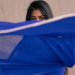 Vinusha Devi Instagram - 🦋🧿 Styled by @indu_ig Photography @haran_official_ Outfit @__tyorce__ #vinushadevi #blueoutfit #recent4recent #startmusicpremierleague