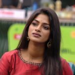 Vinusha Devi Instagram - ❤️ Wearing @savinidii_official #vinusha #vinushadevi #biggboss #biggbosstamil #biggboss7tamil #vijaytelevision #kannamma #bharathikannamma