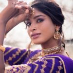 Vinusha Devi Instagram - I purple you 💜 Ft @vinusha_devi shot by @haran_official_ @indu_ig @jiyamakeupartistry @yaradesigners @ramya_deva_9 @fineshinejewels . . . #stylewithig #vinushadevi #bb7 #vijaytelevision #fashionphotography #vinushadevi_karupazhagi #photoshoot #lehengasaree #lookoftheday #biggbosstamil Chennai, India