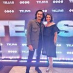 Vishak Nair Instagram - Caught up with Team #Tejas for our premiere last night... @ishitagala, for your constant love and support, indomitable spirit, countless "chal naas" and our post shoot late night girl talk sessions, I thank you! 😅❤️ @anshul14chauhan @rohedkhan__ I know it was a long wait but it was such a joy to witness the magic you guys have weaved on screen 🤗 @kanganaranaut , one loses track of adjectives when trying to describe the awesomeness of your performances and #Tejas is no different. This is yet another explosive feather in your cap 🙌 And finally @sarveshmewara take a bow! This is your moment! Thank you for allowing me the honour of being your Prashant 😊 Tejas opens today in cinemas near you. I'll cya at the movies 😊 Styled by @styledbyzoya_ and outfit by @mmjaveedcouture