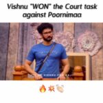 Vishnu Instagram - Note: Look at Maya & Nixen Reaction🤣🤭 . Vishnu WON the Court task against poornimaa💥👏🏻 @vishnuvijay_offl . #alwaysvvians #vishnuvijayfans #vishnuvijayfans #vishnuvijay vishnuvijay #vishnuvijay_official #vishnuvijay_offl #vishnuvijayfans #vishnuvijay_anna_fans #vishnuvijay_fanpage #vishnuvijayarmy #vvians @vishnuvijay_offl 🥰🙌🏻😻💥❤️