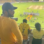 Vishnu Instagram - What a match 🔥🔥🔥 #csk @mahi7781 ❤️🤩