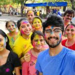 Vyoma Nandi Instagram - Happiest holi to everyone! May you be blessed with smiles and joys every single day of the year! Spread love happiness and laughter! So grateful I have my family with me this Holi 🥰😇💃🏻💃🏻💃🏻 #enjoy #happyholi #familytime #togetherforever