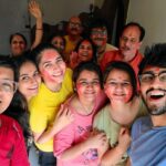 Vyoma Nandi Instagram - Happiest holi to everyone! May you be blessed with smiles and joys every single day of the year! Spread love happiness and laughter! So grateful I have my family with me this Holi 🥰😇💃🏻💃🏻💃🏻 #enjoy #happyholi #familytime #togetherforever