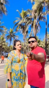 Yamini Singh Instagram - One with @parag.patil.style.cinema sir❤️ 

@khesari_yadav 🖤🦁
@iakhileshkashyap ❤️