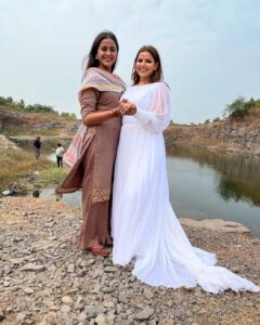 Yamini Singh Instagram - Happy birthday darling @yaminisingh_official I wish you  greater achievements, exciting opportunities and abundant success. May this birthday mark the beginning of a new chapter filled with joy, fulfillment and countless blessings. Happy birthday and keep shining my entertainment 😘😘😘😘😘🎂🎂🎂🎂🎂