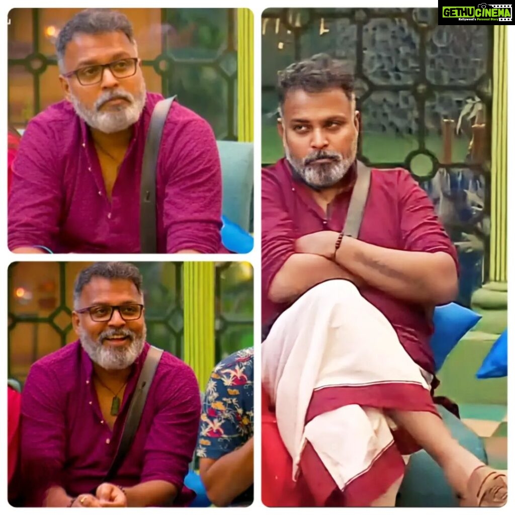 Yugendran Instagram - Traditional look!🤩 Pc : @disneyplushotstartamil #ungalyugendran #teamyugi #yugendranvasudevaninbb7