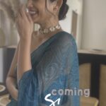Aakanksha Singh Instagram - Coming soon 🩵 @gohil_jeet @makeup.artist.anusha @_mohitapandey_