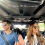 Aakriti Rana Instagram - Can you relate? Tag your long drive partner 🤣 Husband is back yay! We didn’t even rest for a week and we are already on road. Thar is ready for the next adventure ! Where should we go this time? ❤️ #aakritirana #aakritiandrohan #roadtrip #couple #couplevideos #thar #travelblogger #indiantravelblogger #bollywood #90s #couplereels