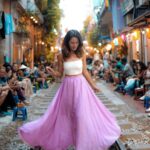 Aakriti Rana Instagram - Did my own fashion show with an audience at the train street 🤣🤣🤣 Thank you for the pictures @captangad. #aakritirana #trainstreet #hanoi #vietnam #fashion #fashionshow #trainstreethanoi #travelblogger #indiantravelblogger Train Street, Hanoi