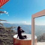 Aakriti Rana Instagram – Watch till the end for the final result! 
A hot tub with this view was all that I wanted. All thanks to dad, he made it happen! It’s not easy to build a house in the mountains and he’s doing a fab job with all his ideas and hacks! The hot tub guys gave up and refused to put it on the top. It couldn’t go through the house so we had to do this jugaad. 

Now you know why we didn’t get the railing on the roof done. It’ll be done now so none of you would fall when you visit our place haha. 

#aakritirana #himachal #hottub #mounatains #mountainview #reelsinstagram #diy #doityourself #shimla #himachal