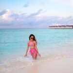 Aakriti Rana Instagram - Tag your friend who needs to plan a trip with you asap 😋 Exploring a new country with this one ❤️ Have you guys been to Maldives? What is the best part about this country? Comment below My outfit: @limerickofficial #aakritirana #shauryasanadhya #travelblogger #indiantravelblogger #friends #maldives #wanderlust #bff #bestfriends #reelsinstagram