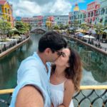 Aakriti Rana Instagram - Traveling across the world and stealing kisses ❤️ Is your partner your favourite travel partner too? Tag them! Somehow @captangad is always there 🤣🤣 #aakritirana #vietnam #aakritiandrohan #reelsinstagram #travelblogger #indiantravelblogger #couplevideos #travelcouple #vietnamtravel #couplereels #wanderlust Vietnam