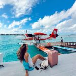 Aakriti Rana Instagram - My first time on a sea plane! Such a tiny cute plane haha. Moving to a new luxury resort in Maldives today! ❤️ Which is your favourite resort? Comment below. #aakritirana #seaplane #visitmaldives #maldives #travel #travelblogger #indiantravelblogger #wanderlust
