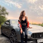 Aakriti Rana Instagram - Say hello to 2023 Maserati Quattroporte GT, the definition of Luxury! The Quattroporte offers huge, race-bred power from a V6 and V8 engine. I fell in love with the sculpted styling which is undeniably aggressive yet eternally graceful and has all the evocative power you would expect from Maserati. @officialmaseratiindia @petalmaserati.india 📸 @shivamphotoworks #aakritirana #maserati #collaboration #maseratiquattroporte #cars #luxury #luxurycars #carporn #carsofinstagram #maseratiindia #trending #dreamcar #sportscar #reelsindia
