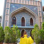Aakriti Rana Instagram - My favourite spot in Tbilisi, Georgia! 📍 Orbeliani Baths It’s a Therapeutic and restorative sulphur bath house. The exterior of the Orbeliani Baths is decorated in an Islamic Andalusian style, making it one of the city's most famous landmarks. Wearing one of my most favourite outfits from @ordinaree.in 💛 P.s did you like my floral tiara? I picked it up from a sweet old lady who was making these outside my Airbnb! #aakritirana #tbilisi #georgia #travelblogger #travelphotography #sulphurbath #indiantravelblogger #ootd #outfitinspiration #gifted