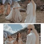 Aakriti Rana Instagram - #AakritiGetsAnchored 🥰 Under the beautiful open blue sky, amidst the mountains, surrounded by our friends and family, I walked with my brightest smile towards the moment we dreamed about together. Photography: @believecollective Our Outfits: @abhinavmishra_ Jewellery: @paisleypopshop Makeup and hair: @priyankaguptamakeupartist #aakritiandrohan #wedding #manali #happilyeverafter #mountainwedding #indianwedding #weddingphotography Manali, Himachal Pradesh