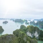 Aakriti Rana Instagram - What an incredible sight! 📍Ha Long Bay, Vietnam You would witness thousands of limestone karsts and islets in various shapes and sizes. It’s an unforgettable sight! #aakritirana #halong #halongbay #vietnam #travelblogger #indiantravelblogger #reelsinstagram Hạ Long Bay